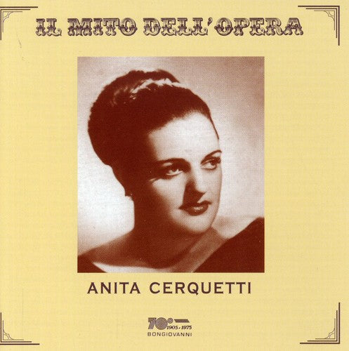 the album cover for Anita Cerquetti - Recital