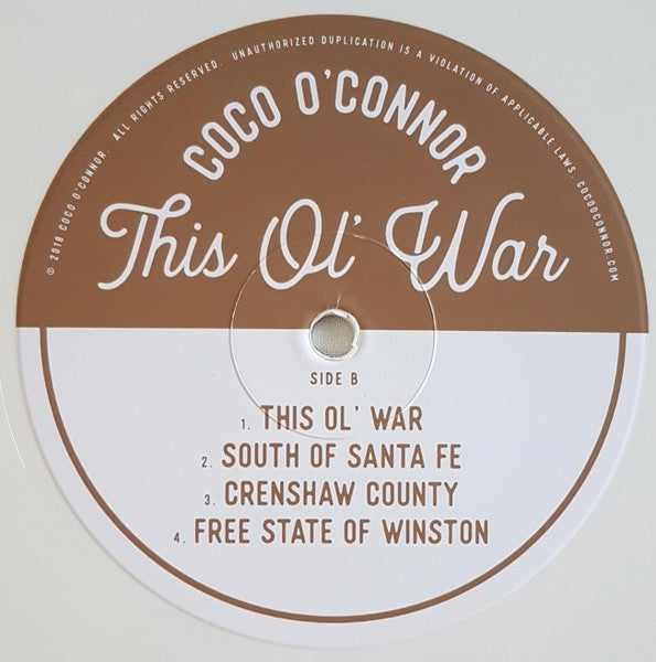 Coco O'Connor : This Ol' War (LP)
