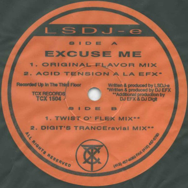 LSDJ-e : Excuse Me (12")