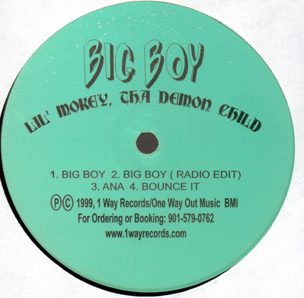 Lil' Mokey, Tha Demon Child* : Big Boy (12")