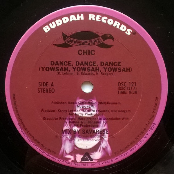 Chic : Dance, Dance, Dance (Yowsah, Yowsah, Yowsah) (12", M/Print)