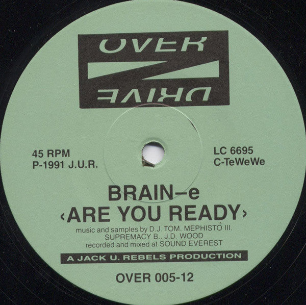 Brain-e : Are You Ready (12")