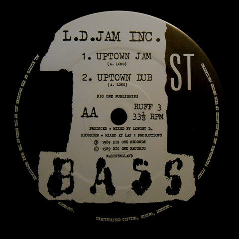 L. D. Jam INC. : Rude Boyz Gettin' Funky (12")