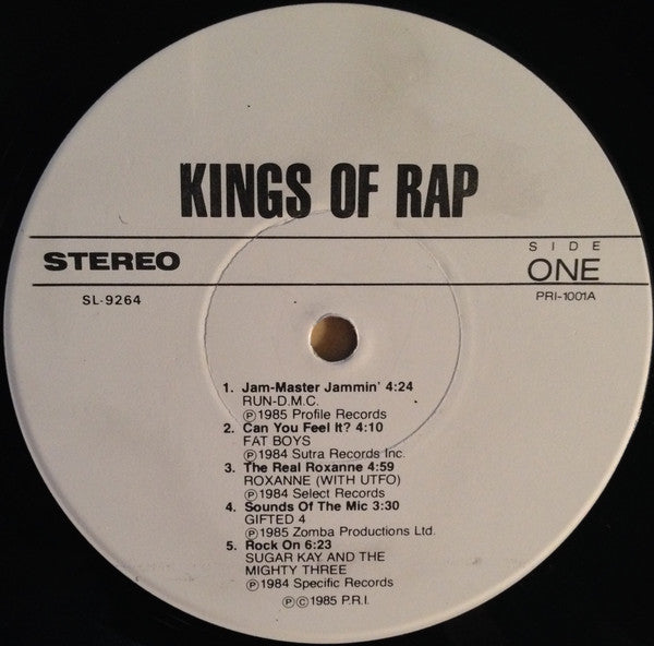 Various : Kings Of Rap (LP, Comp)