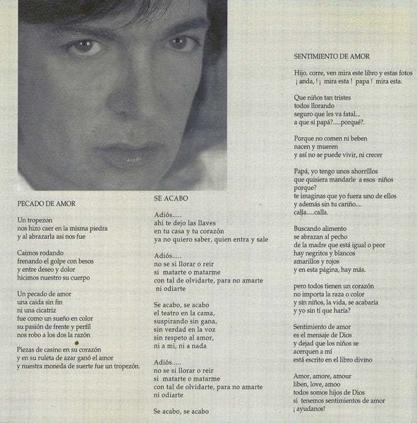 Camilo Sesto : Amor Sin Vértigo (CD, Album)