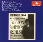 the album cover for Kenneth Martinson - Chamber Music with Viola