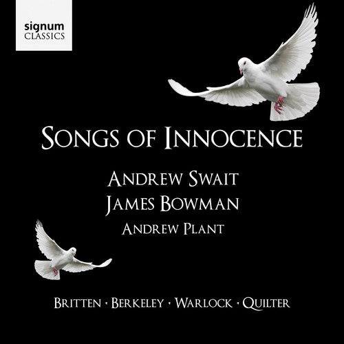 the album cover for Andrew Swait - Songs of Innocence
