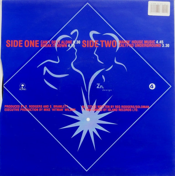 Jackstreet Inc. : Can't Do It Alone (12")