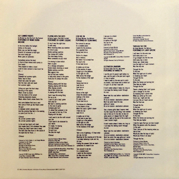 Various : Top Gun (Original Motion Picture Soundtrack) (LP, Album, RE, Red)