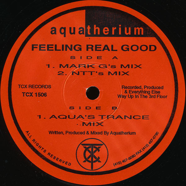 Aquatherium : Feeling Real Good (12")