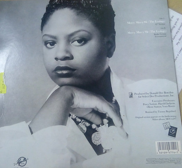 Milira : Mercy Mercy Me (The Ecology) (12", Maxi)