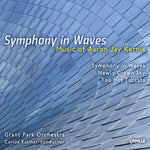 the album cover for Aaron Jay Kernis - Symphony in Waves