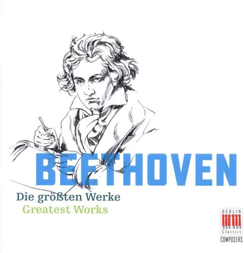 the album cover for L.V. Beethoven - Greatest Works