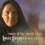 the album cover for Louie Gonnie - Songs of the Sacred Circle