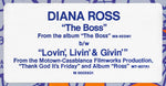 Diana Ross : The Boss (12", Single, Gen)