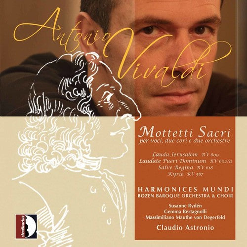 the album cover for A Vivaldi - Sacred Motets