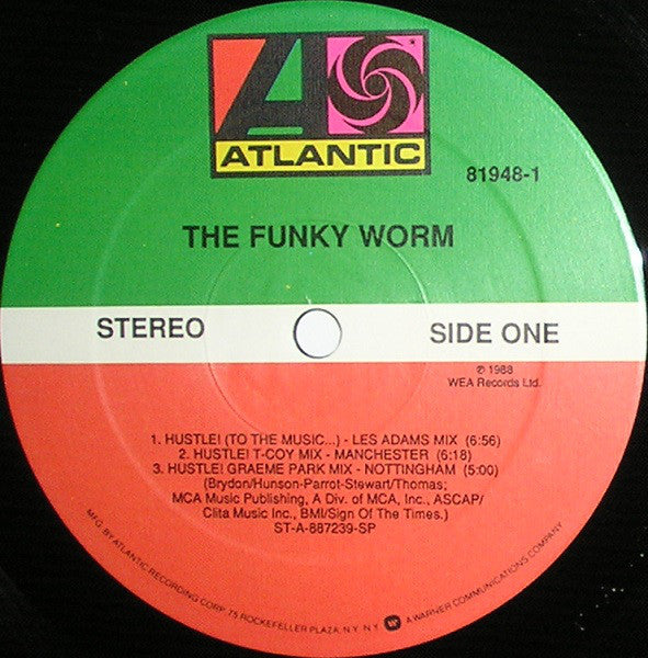 The Funky Worm* : The Funky Worm (12", EP, SRC)