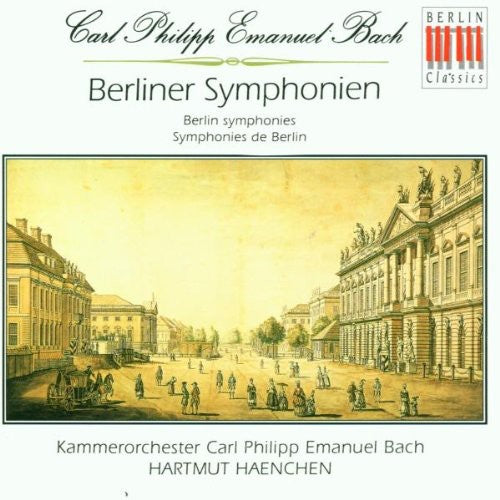the album cover for J.S. Bach - Berlin Symphonies