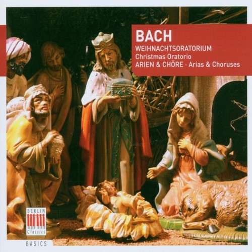 the album cover for J.S. Bach - Christmas Oratorio