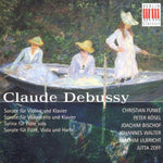 the album cover for C. DEBUSSY - Sonatas