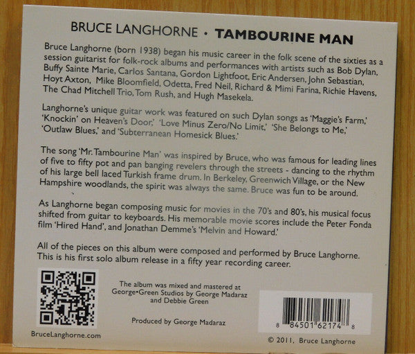 Bruce Langhorne : Mr. Tambourine Man (CD, Album)