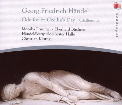 the album cover for G.F. Handel - Ode for St Cecilia's Day
