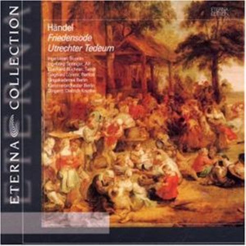 the album cover for G.F. Handel - Friedensode