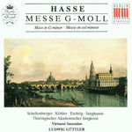 the album cover for J.A. HASSE - Mass in G minor