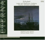 the album cover for F. SCHUBERT - Lieder to Texts By Various P