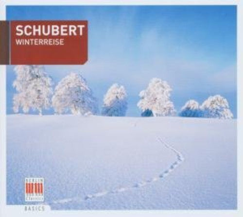 the album cover for F. SCHUBERT - Winterreise D911 Op. 89
