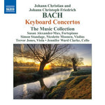 the album cover for J.C.F. Bach. J.C./Bach - Keyboard Concertos