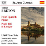 the album cover for T. BRETON - Four Spanish Pieces / Piano Trio in E Major