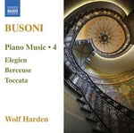 the album cover for Wolf Harden - Piano Music 4