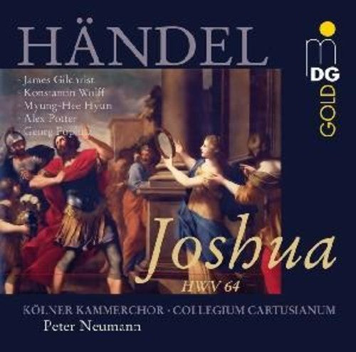 the album cover for G.F. Handel - Joshua