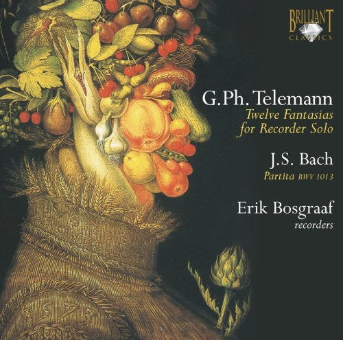 Erik Bosgraaf - Doce fantasías para flauta dulce (CD)
