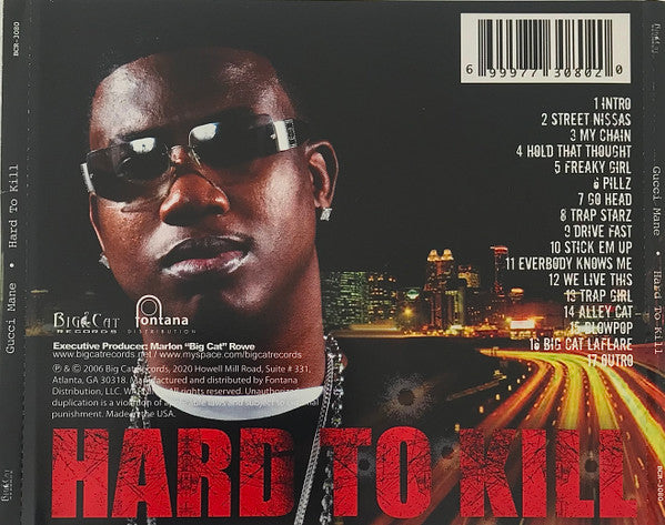 Gucci Mane : Hard To Kill (CD, Album)