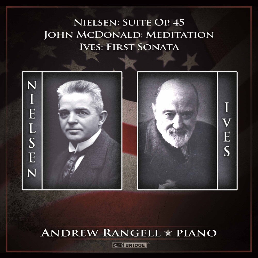 the album cover for ANDREW RANGELL - Andrew Rangell Plays John McDonald