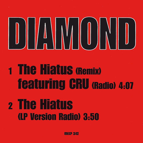 Diamond* : Hiatus (Remix) (CD, Single, Promo)