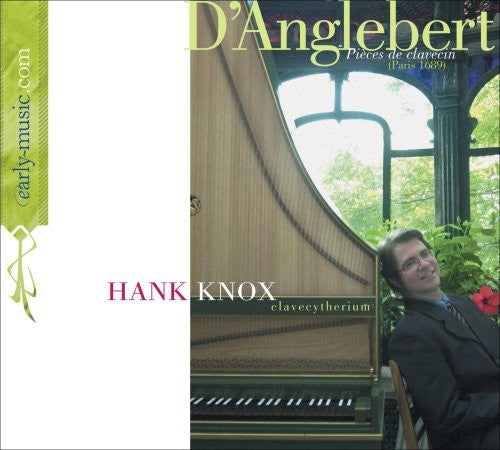 the album cover for J. D'ANGLEBERT - D'anglebert: Pieces de Clavecin