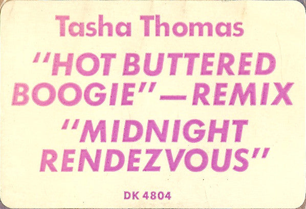 Tasha Thomas : Hot Buttered Boogie (12")
