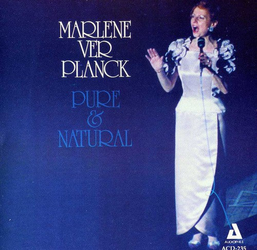 the album cover for Ver Marlene Planck - Pure & Natural