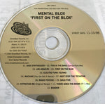 Mental Blox : First On The Blox (CD, Album, Promo)