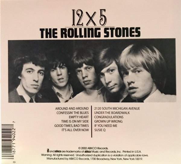 The Rolling Stones : 12 X 5 (SACD, Hybrid, Album, RE, RM, Dig)