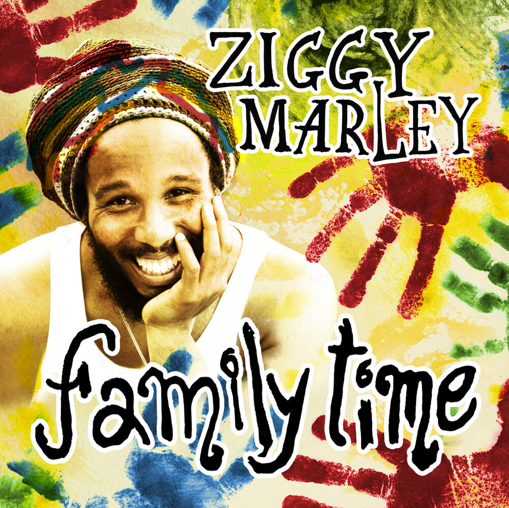 the album cover for Ziggy Marley - Family Time