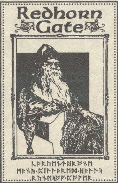 Redhorn Gate : Carven Throne​/​Many Pillared Halls​/​Runes Of Power (Cass, Comp, RE)
