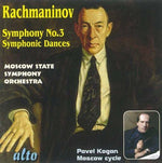 the album cover for Moscow State Symphony Orchestra - Symphony No. 3 / Symphonic Dances