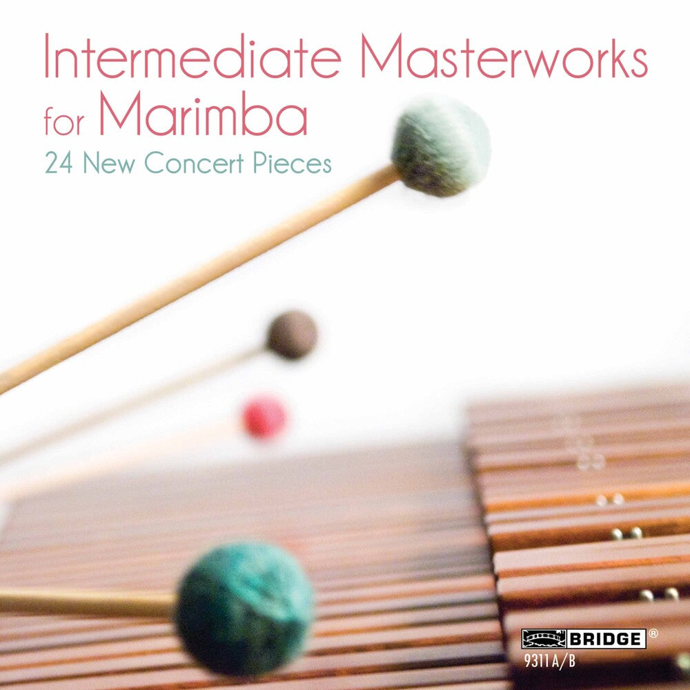 the album cover for William Moersch - Masterworks for Marimba