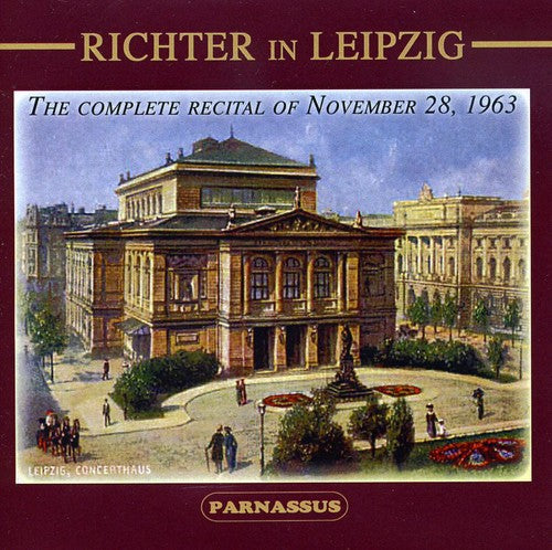 Sviatoslav Richter - Richter en Leipzig: Sonatas para piano (CD)