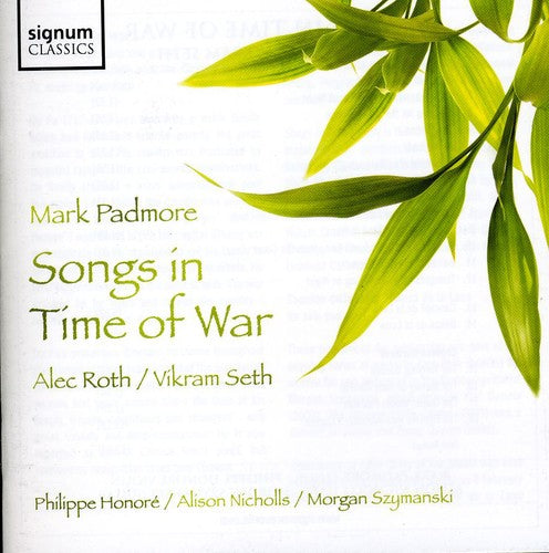 Mark Padmore - Canciones en tiempos de guerra (CD)