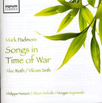 Mark Padmore - Canciones en tiempos de guerra (CD)